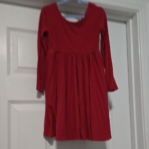 Little Sleepies Red Kids Dress